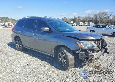2017 Nissan Pathfinder S z USA, uszkodzony, nr VIN 5N1DR2MN2HC637650